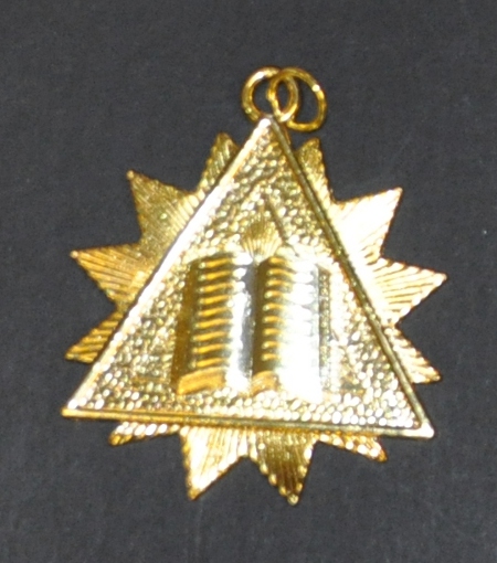 Craft Lodge Officers Collar Jewel - Chaplain - Gilt